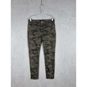 Hudson Camo Nico Midrise Super Skinny Jeans pants SZ 30(31x28)